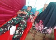 Babinsa Berikan Darah, Tunjukkan Kepedulian dan Semangat Gotong Royong