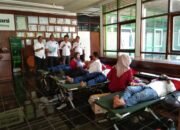 KPH Randublatung Adakan Giat Rutin Donor Darah Bersama PMI Cabang Blora
