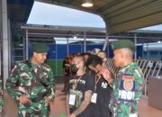 Satgas Pamtas Yonarmed 11 Kostrad Bantu Kawal Deportasi 236 Orang PMI