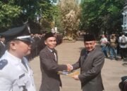 Wakili Kapolres Purwakarta, Kompol Marsono Hadiri Pengukuhan Masa Jabatan Kades Dan Anggota BPD