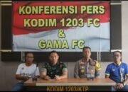 Tim Gama fc Melawan Kodim FC Piala Bupati Cup