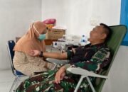 Baksos Donor Darah Marinir Habema Tambah Stok Darah Distrik Dekai
