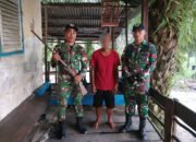 Satgas Yonkav 12/BC Kembali Menerima Senjata Rakitan Dari Warga