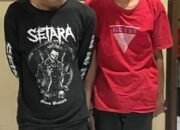 Dua Pemuda Dibekuk di Angkringan Semampir, Ribuan Butir Pil Dobel L Disita Satresnarkoba Polres Kediri Kota