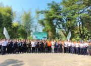 Wakili Kapolres Purwakarta, Kompol Suparlan Hadiri Upacara Hari Perhubungan Nasional