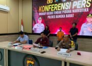 Tim Hantu Sat Resnarkoba Polres Bangka Barat Ringkus Pelaku Tindak Pidana Narkotika