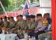 Sinergitas TNI-Polri Di Purwakarta, AKBP Lilik Ardiansyah Hadiri Sertijab Danmen Armed 1/1 Kostrad