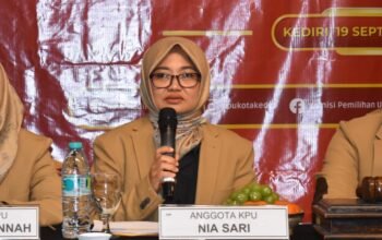 KPU Kota Kediri Tetapkan DPT Pilkada 2024 Sebanyak 222.265 Pemilih