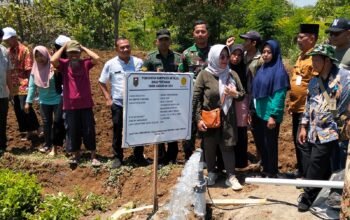 Babinsa Nogosari Lakukan Pengecekan Irigasi Pompa