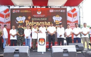 Pj Bupati Langkat Hadiri Peluncuran Jingle Dan Maskot Pilkada: Ajak Masyarakat Wujudkan Pemilu Damai Dan Bermartabat