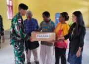 Satgas Yonif 762/VYS Beri Bantuan Sargal Pada GKI Jemaat Eden Subin Klasis Maybrat