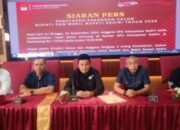 Gelar Rapat Pleno, KPU Kabupaten Kediri Tetapkan Pasangan Calon Bupati dan wakil Bupati 2024