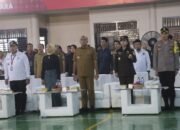 Wakapolres Langkat Pimpin Pengamanan Pengundian Nomor Urut Calon Bupati dan Wakil Bupati Langkat