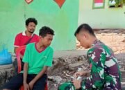 Anggota Pos Aplal Sigap Tangani Insiden Luka Sabetan Parang pada Warga