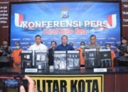 Operasi Tumpas Narkoba, Polisi Kota Blitar Amankan 8 Tersangka Dua Diantaranya Residivis