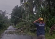 Beberapa Rumah Rusak Dan Jalan Putus Di Padang Kalam Kabupaten Agam