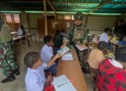 Satgas Yonif 323 Bantu Kembangkan Pendidikan Anak Papua