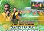 Hari Kesatuan Gerak Bhayangkari Ke 72 tahun, Polres Metro Jakarta Barat Pererat Silaturahmi lewat Olahraga Bersama