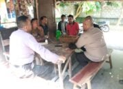 Sat Binmas Polres Langkat Laksanakan Sosialisasi Dan Edukasi Kamtibmas Di Desa Pantai Gemi