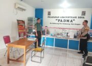 Babinsa dan Bhabinkamtibmas Bersinergi, Komunikasi dengan Perangkat Desa untuk Jaga Kamtibmas