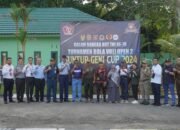 Turnamen Voli Guntur Geni Cup, Satgas Yonarmed 11 Kostrad Hadirkan Euforia HUT TNI Ke-79 di Perbatasan