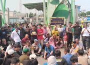 Humanis, Polres Purwakarta Lakukan Pengamanan Aksi Damai Masyarakat Lingkungan Desa Cicadas terhadap PT. SPV