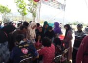 Tim Kesehatan Satgas TMMD ke 122 Berikan Layanan Kepada Masyarakat di Lokasi TMMD