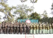 Sehari Jelang HUT TNI Ke 79, Kodim 0808/Blitar Ziarah Ke Taman Makam Pahlawan Raden Wijaya