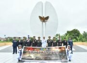 Kasdam XII/Tpr Bersama Pejabat Utama Ikuti Ziarah Nasional Peringatan HUT Ke-79 TNI