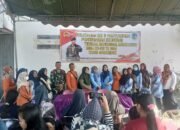 Tekan angka Stunting, Satgas TMMD Ke-122 Kodim 0809/Kediri Gelar Pelayanan KB dan Penyuluhan Pencegahan Stunting