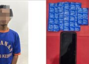 Diduga Mengedarkan Narkoba Jenis Pil Pria Berinisial DHS Tertangkap