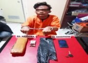 Sat Res Narkoba Polres Kampar Meringkus Seorang Pria Pelaku Narkoba .