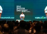 Menhan Prabowo Beri Pandangan di Acara BNI Investor Daily Summit 2024