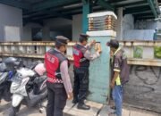 Lindungi Sepeda Motor Warga, Polsek Grogol Petamburan Gembok Belasan Motor Di Sejumlah Wilayah
