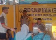Polsek Tambora Bantu Warga Jembatan Besi yang Kehilangan Surat-surat Penting Akibat Kebakaran