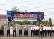 Kapolres Blora Pimpin Apel Gelar Pasukan Operasi Zebra Candi 2024.