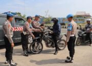 Operasi Zebra Krakatau 2024, Propam Polres Pringsewu Razia Anggota Polisi