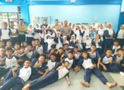 Polsek Tambora Ajak Siswa SMP Negeri 32 Jakarta Jauhi Tawuran dan Bullying dalam Police Goes To School