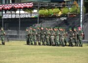 Pangdam Kasuari Pimpin Apel Siaga 1 Amankan Pelantikan Presiden dan Wapres RI Terpilih