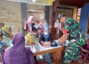 Babinsa Sambi Aktif Sukseskan Program Posyandu Di Wilayahnya