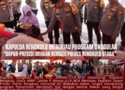 Dukung Program Pemerintah, Polres Bengkulu Utara Bagikan Makanan Bergizi Gratis untuk Masyarakat