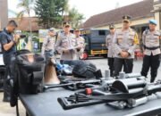 Polres Kediri Kota Pastikan Kesiapan Pilkada, Cek Kendaraan Dinas dan Almatsus