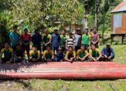 Karya Bakti TNI Wujud Nyata Pengabdian Prajurit Satgas Pamtas Yonarmed 11 Kostrad Untuk Masyarakat di Perbatasan