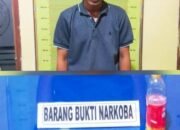 Seorang Pelaku Penyalah Gunaan Narkotika , Diringkus Sat Res Narkoba Polres Padang Panjang .