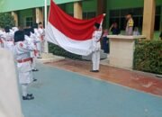 Bripka Muhairi Jadi Pembina Upacara di Saceng 2, Ajak Pelajar Hindari Narkoba, Tawuran dan Kenakalan Remaja