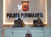 Kapolres Purwakarta Beserta Jajaran Ikuti Vicon Arahan Kapolri