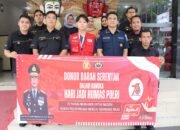 Hari Jadi Humas Polri Ke 73 tahun, Polres Metro Jakarta Barat Berikan Sumbangsih Nyata Melalui Donor Darah