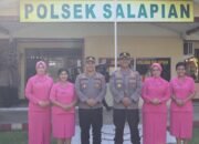Kunjungan Kerja Kapolres Langkat ke Polsek Salapian