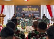 Pangdam XII/Tpr Kunjungi Pos Kotis Nanga Badau Satgas Pamtas RI-Mly Yonzipur 5/Abw