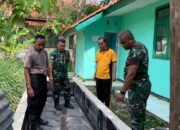 Sinergitas TNI-Polri Bersama Masyarakat Cibatu dalam Korve Lingkungan Pos Koramil Cibatu